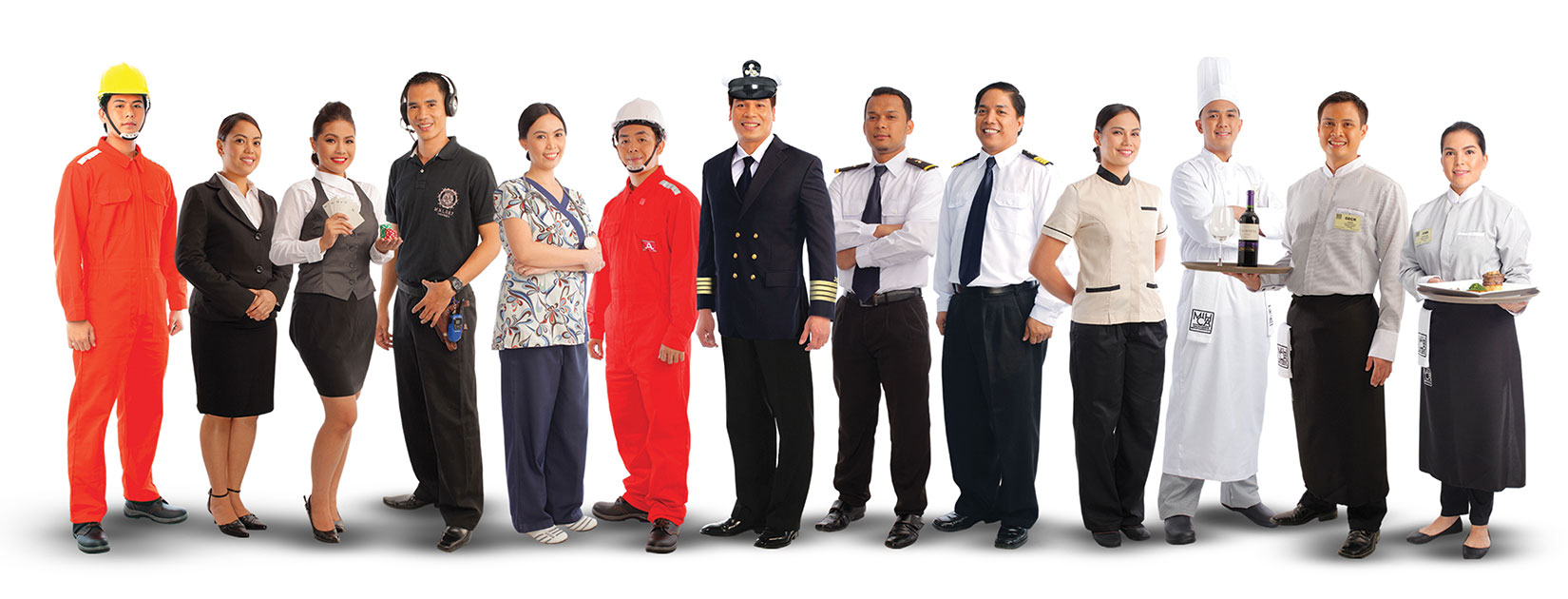 Experienced global crew